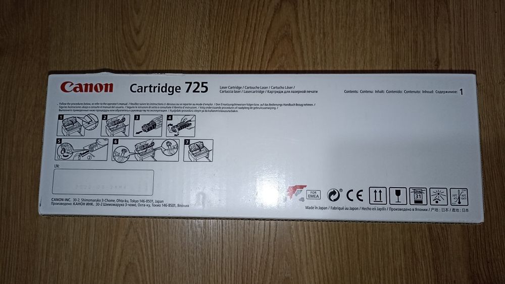 Картридж Canon  725