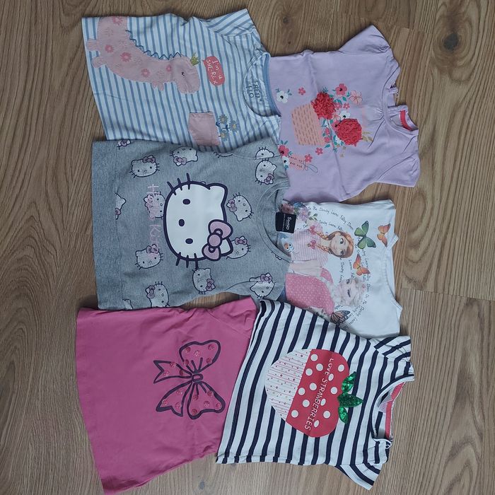 Bluzki dla dziewczynki 80 paka