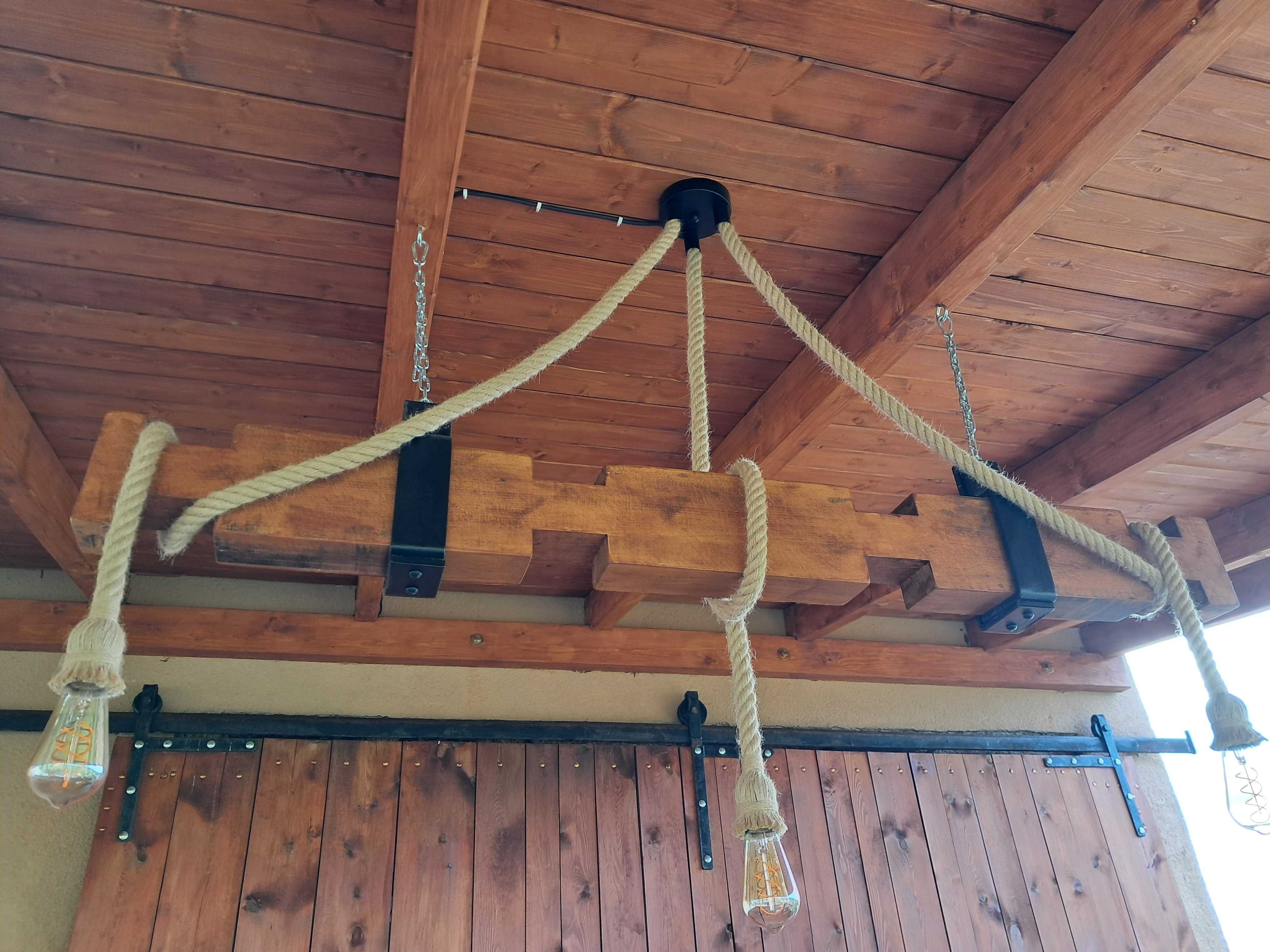 Lampa wisząca w stylu retro