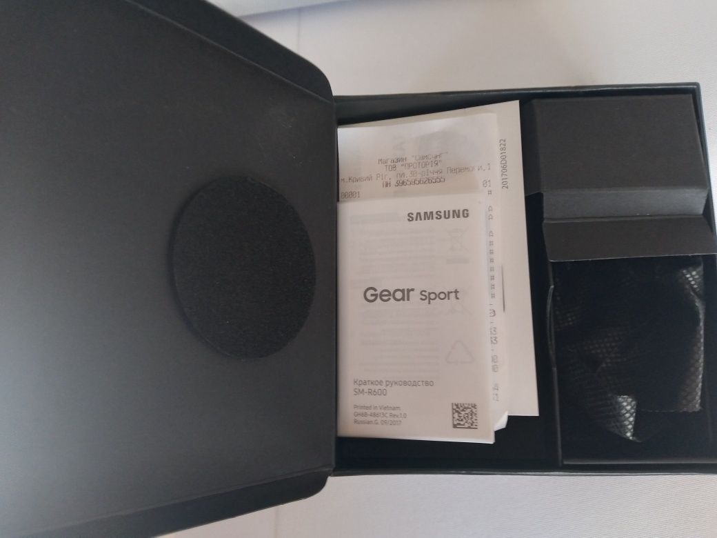 Smart watch умные часы Samsung Gear Sport Blak