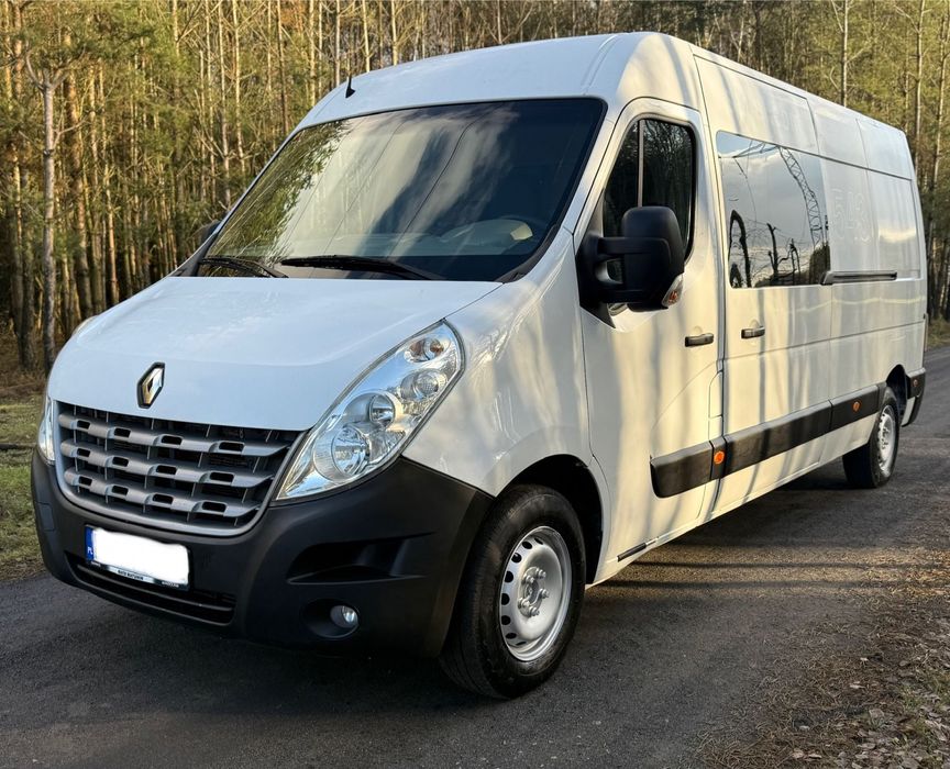 Renault Master  2x drzwi przesuwne, Klimatyzacja, Hak, Zarejestrowany