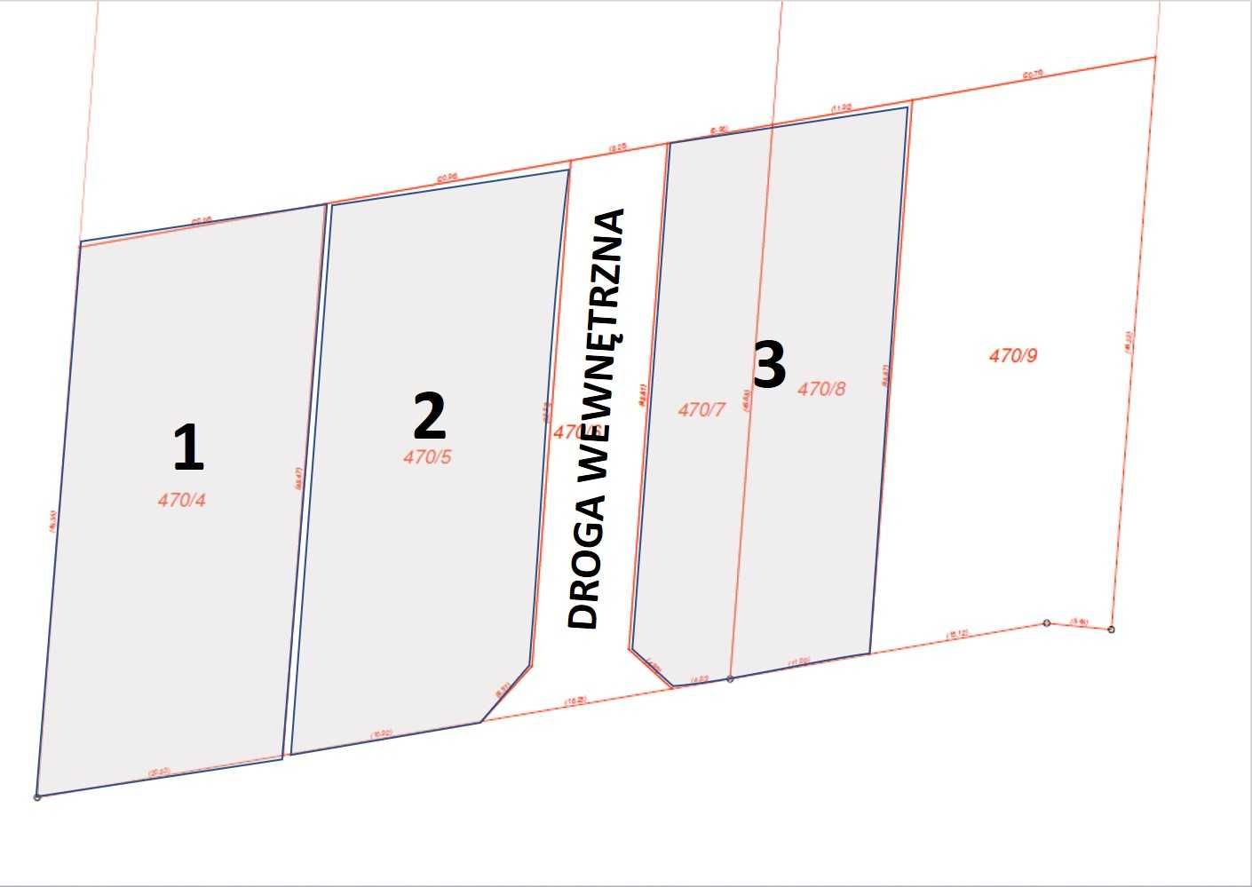 Działki budowlane Orpiszew, gm. Krotoszyn, WZ, około 950 m2