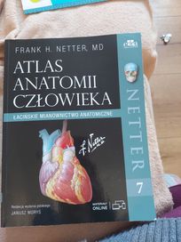 Atlas anatomi czlowieka łacińskie nazewnictwo Frank Netter wydanie 7