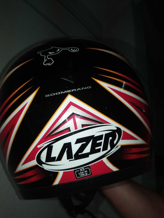 Capacete LAZER + Óculos