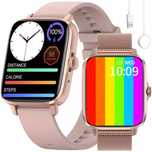 Smartwatch Męski Zegarek Rozmowy Ekg Puls 2 Paski - Różowy
