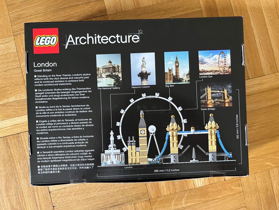 Na sprzedaż NOWY zestaw LEGO 21034 Architecture Londyn.