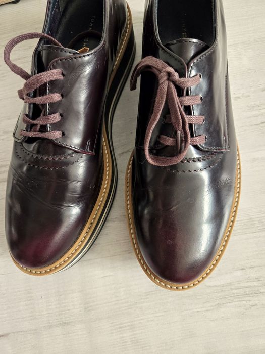 Półbuty, sztyblety damskie Tommy Hilfiger