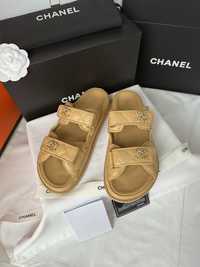 Sandały Chanel Sandals Dad Smooth Leather
