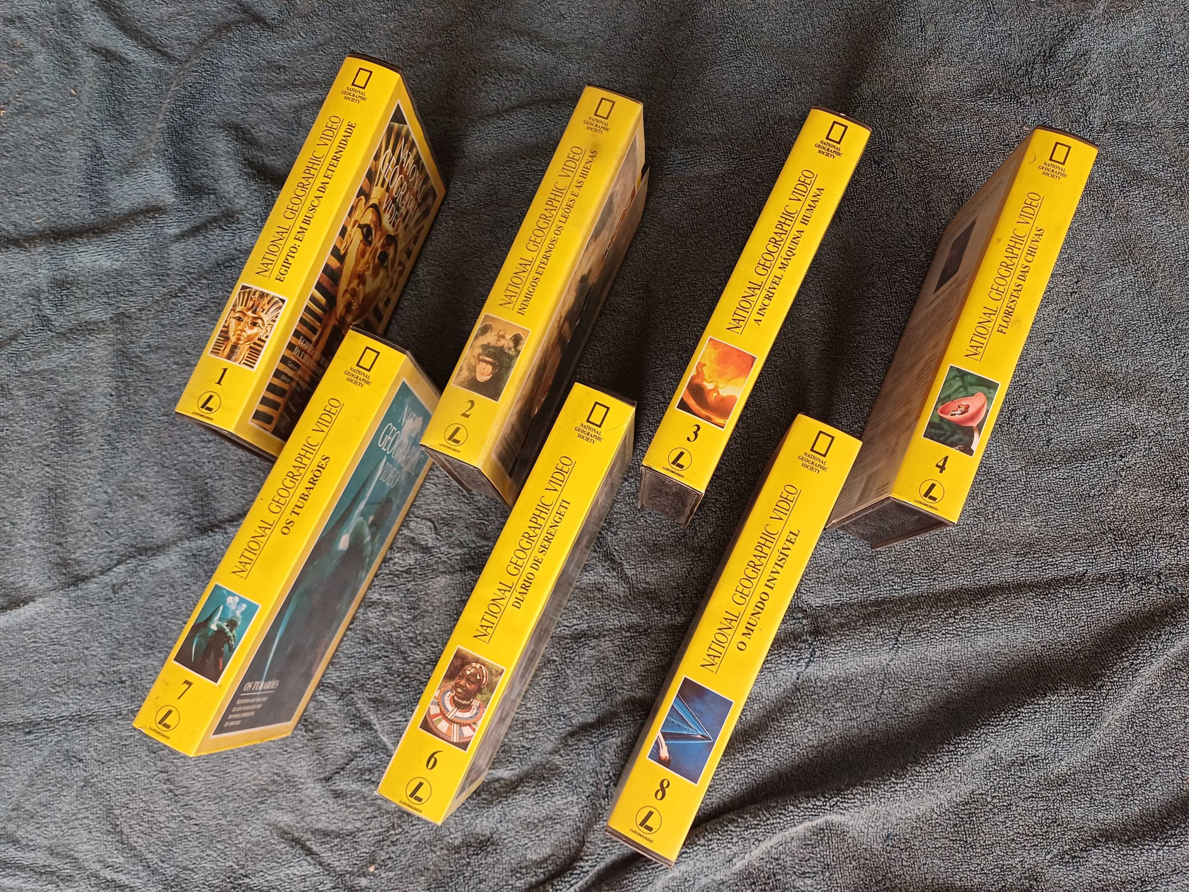 Cassetes VHS - National Geographic