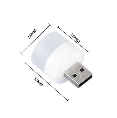 USB LED міні лампочка 1W, usb лампа від повербанка.