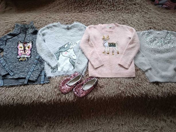 Набір теплих светрів, светер, кофта на дівчинку 8-10 років