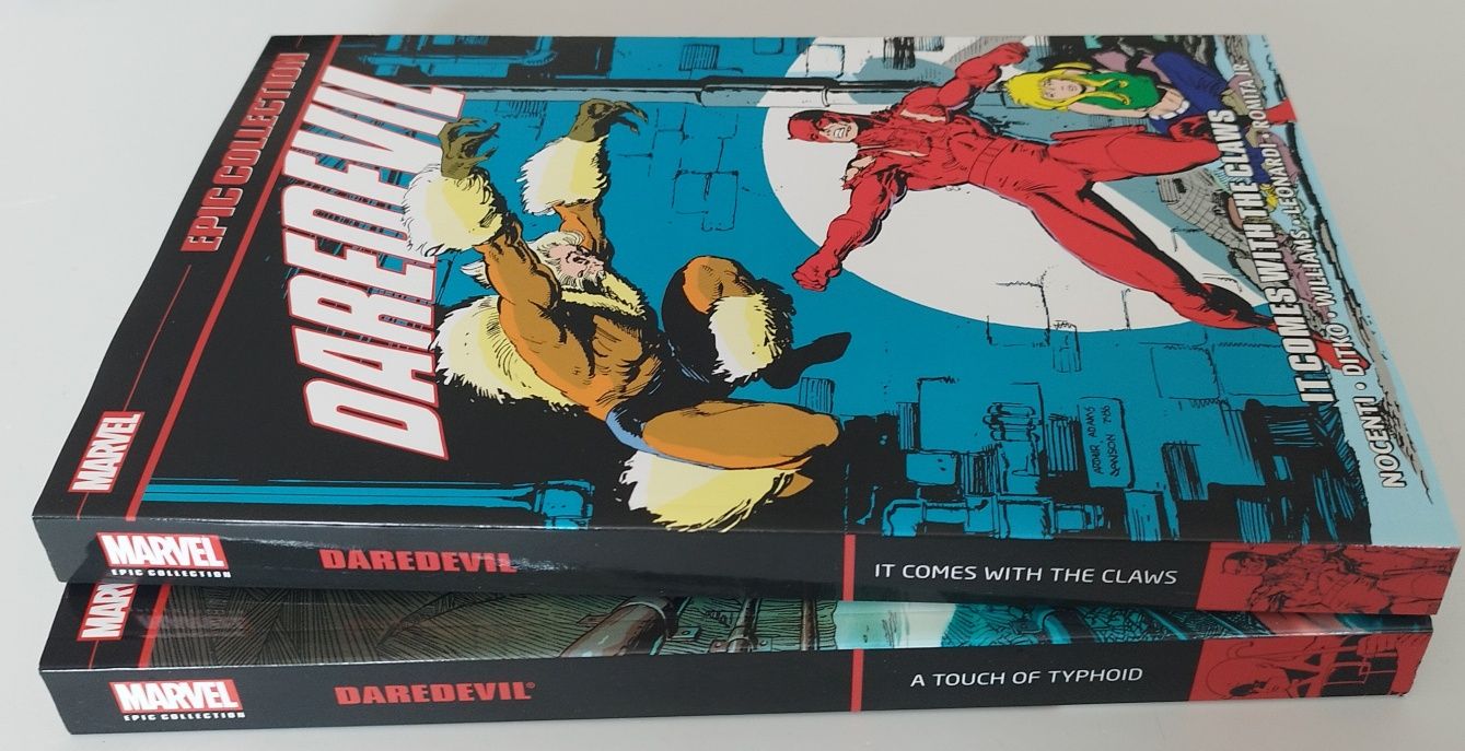 Daredevil  Marvel Epic Collection vol 12 & 13  Nocenti, John Romita Jr