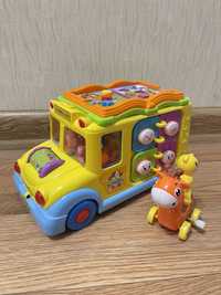 Limo toys веселий автобус з музикою