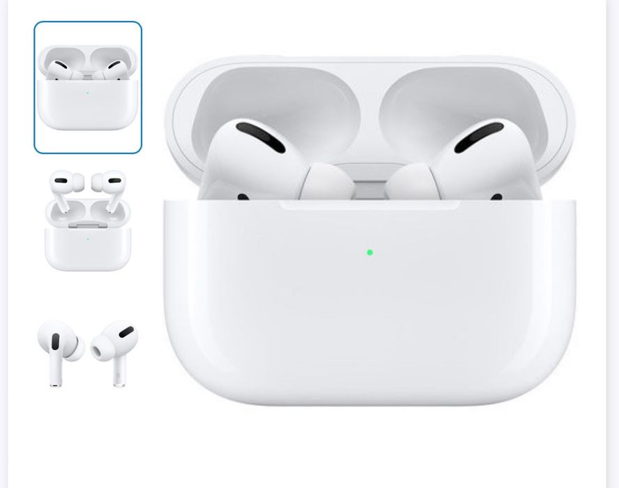 Наушники Apple AirPods Pro with Wireless Charging Case (MLWK3)