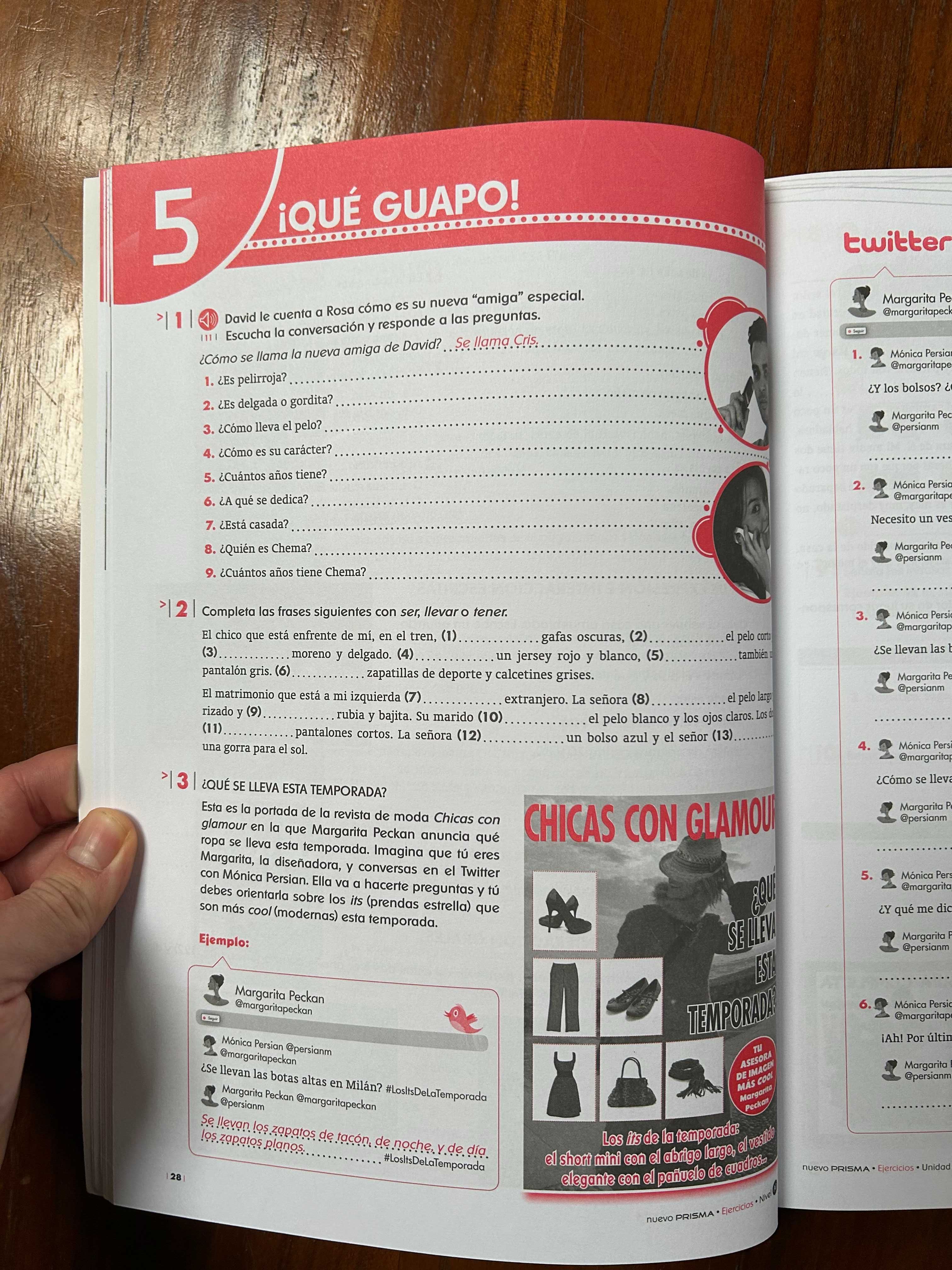 Nuevo Prisma A1 Libro de Ejercisios Edi-numen - Zeszyt Ćwiczeń
