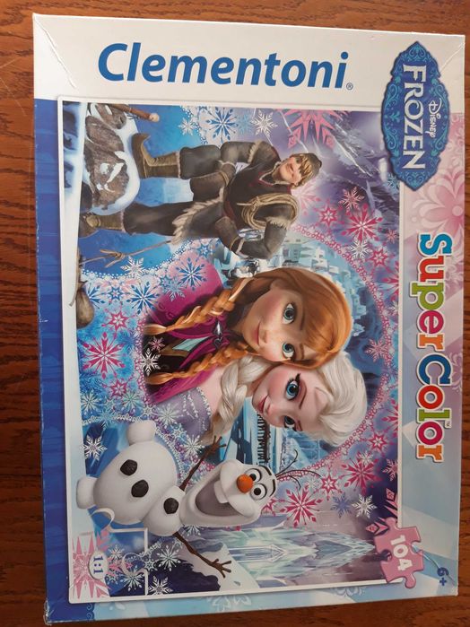 Puzzle Clementoni 104 el Kraina Lodu 6+