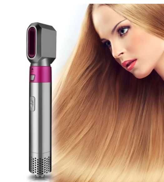 Automatyczna suszarka-lokówka 5w1 – szczotka, prostownica, jonizacja