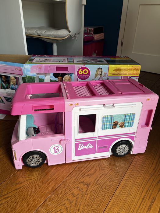 Kamper Barbie Duży Zestaw