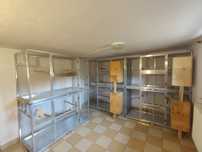 Klatki i Woliery z profili aluminiowych dla papug.