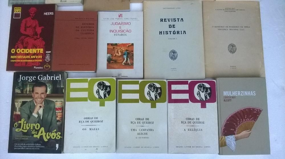 Vários Livros Literatura / Vários Temas