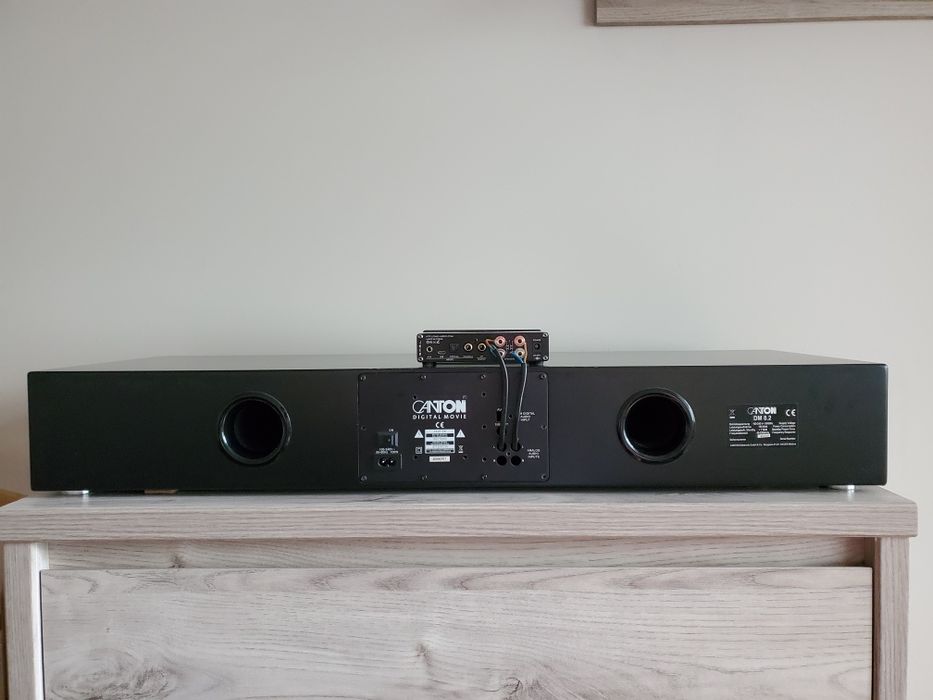 Саундбар Canton DM 8 + ЦАП / Підсилювач S.M.S.L Q5 Pro
