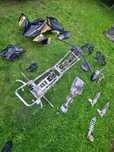 Części Quad Suzuki LTR 450 silnik tłumik Wydech rama plastiki koła