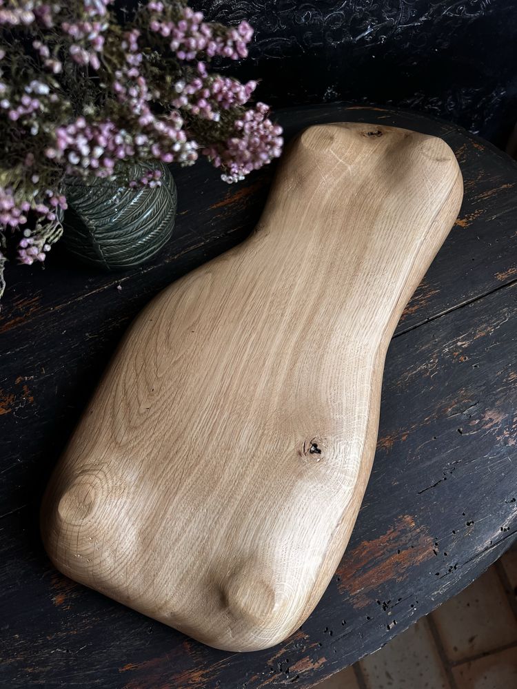 Wooden serving platter