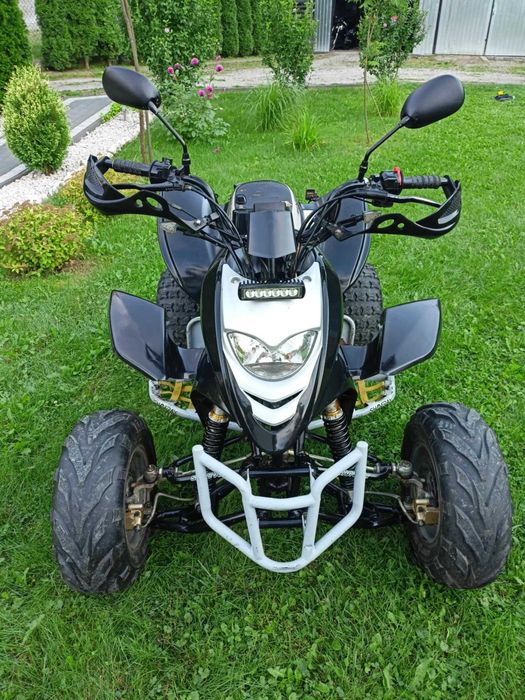 Quad SHINERAY 250 ZAREJESTROWANY + pług + łańcuchy