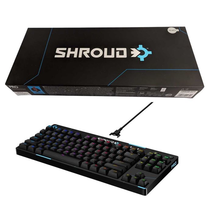 Fabrycznie Nowa Klawiatura mechaniczna LOGITECH G Clavier PRO X Shroud