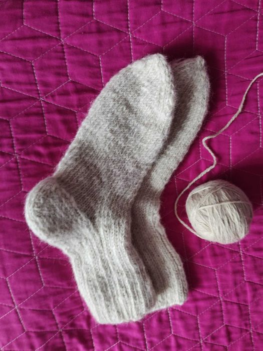 Skarpetki z wełny Alpaki rękodzieło