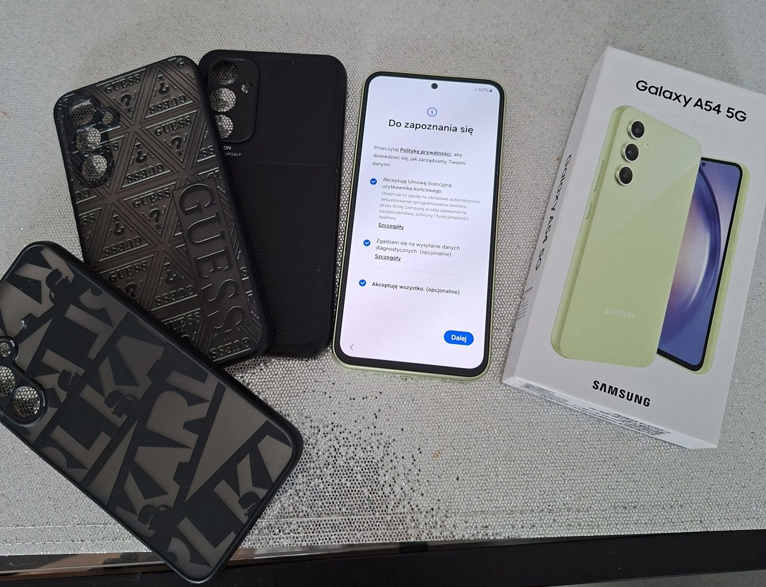 Samsung A54 5g stan bdb zielony