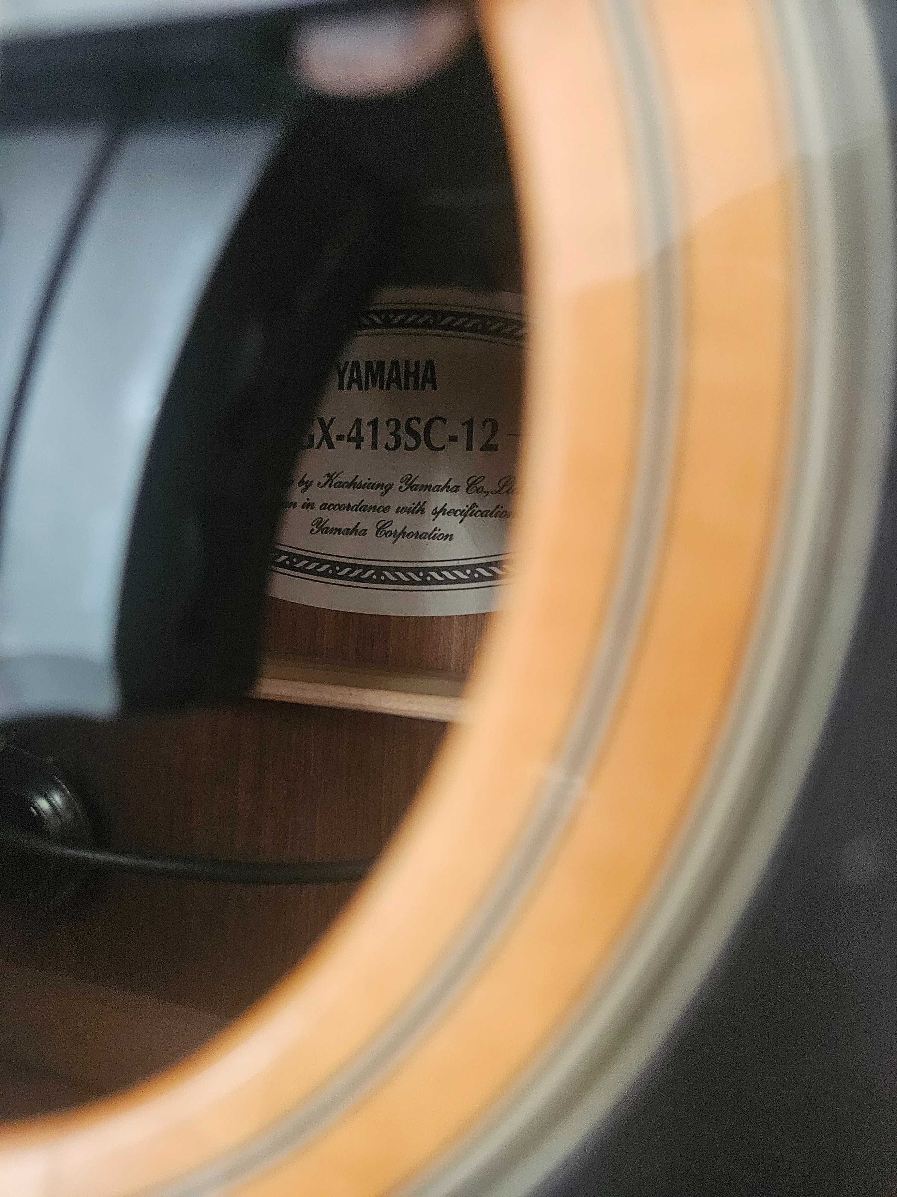 Gitara elektro akustyczna yamaha 12 strunowa