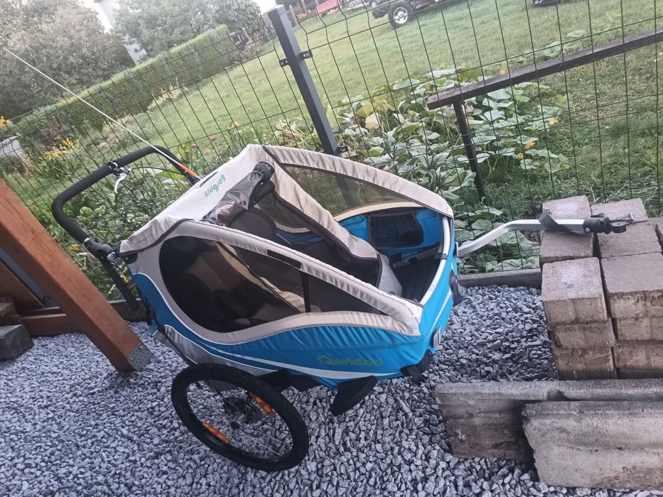 Przyczepka rowerowa, wózek biegowy Qeridoo Kidgoo 2