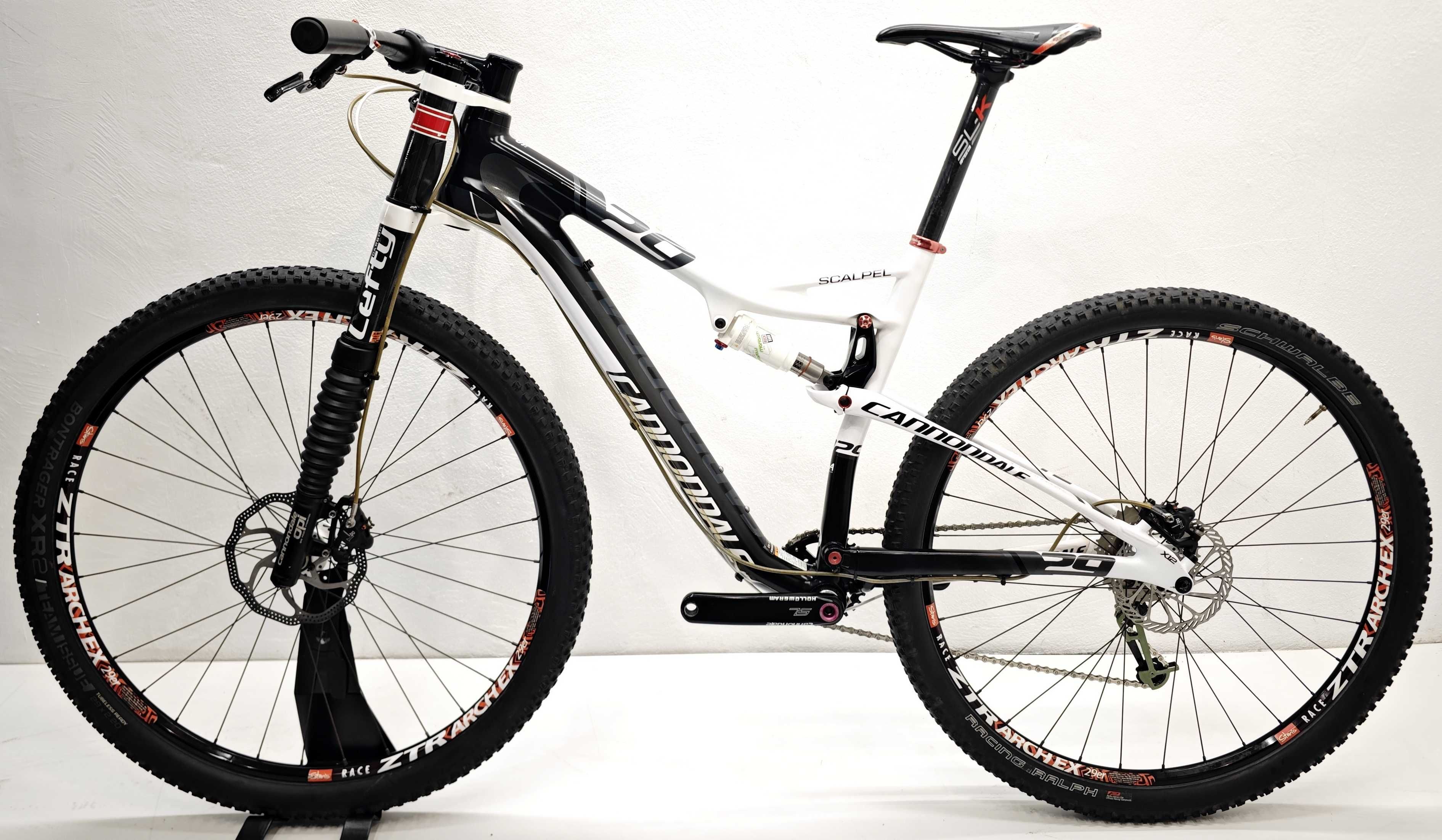 Full Cannondale Scalpel Carbon -  Lefty-  Sram X0 roz. L