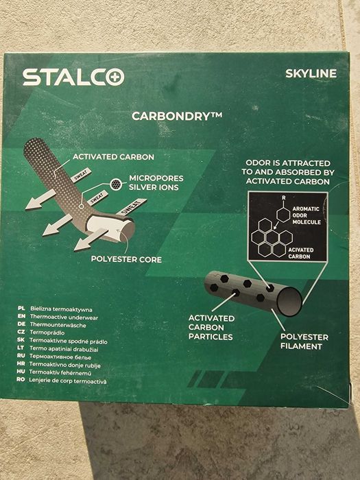 Koszulka Podkoszulek Termoaktywny SKYLINE Odzież Termiczna R. L STALCO