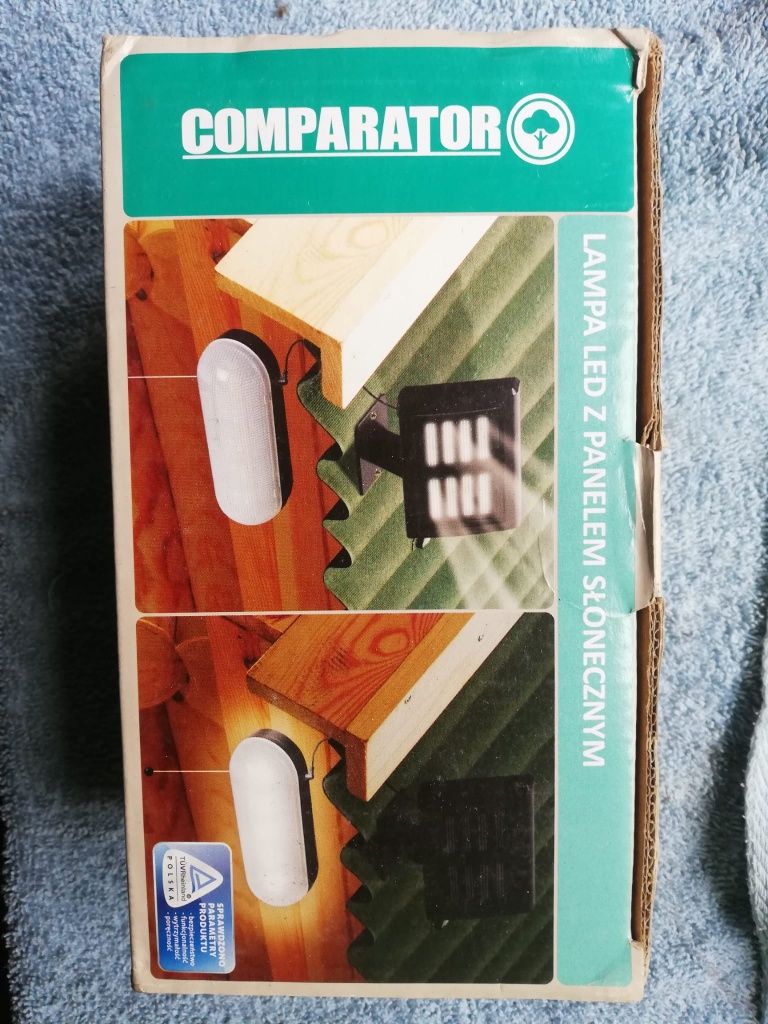 Nowa lampa solarna LED z panelem słonecznym-darmowe oświetlenie 4 szt.