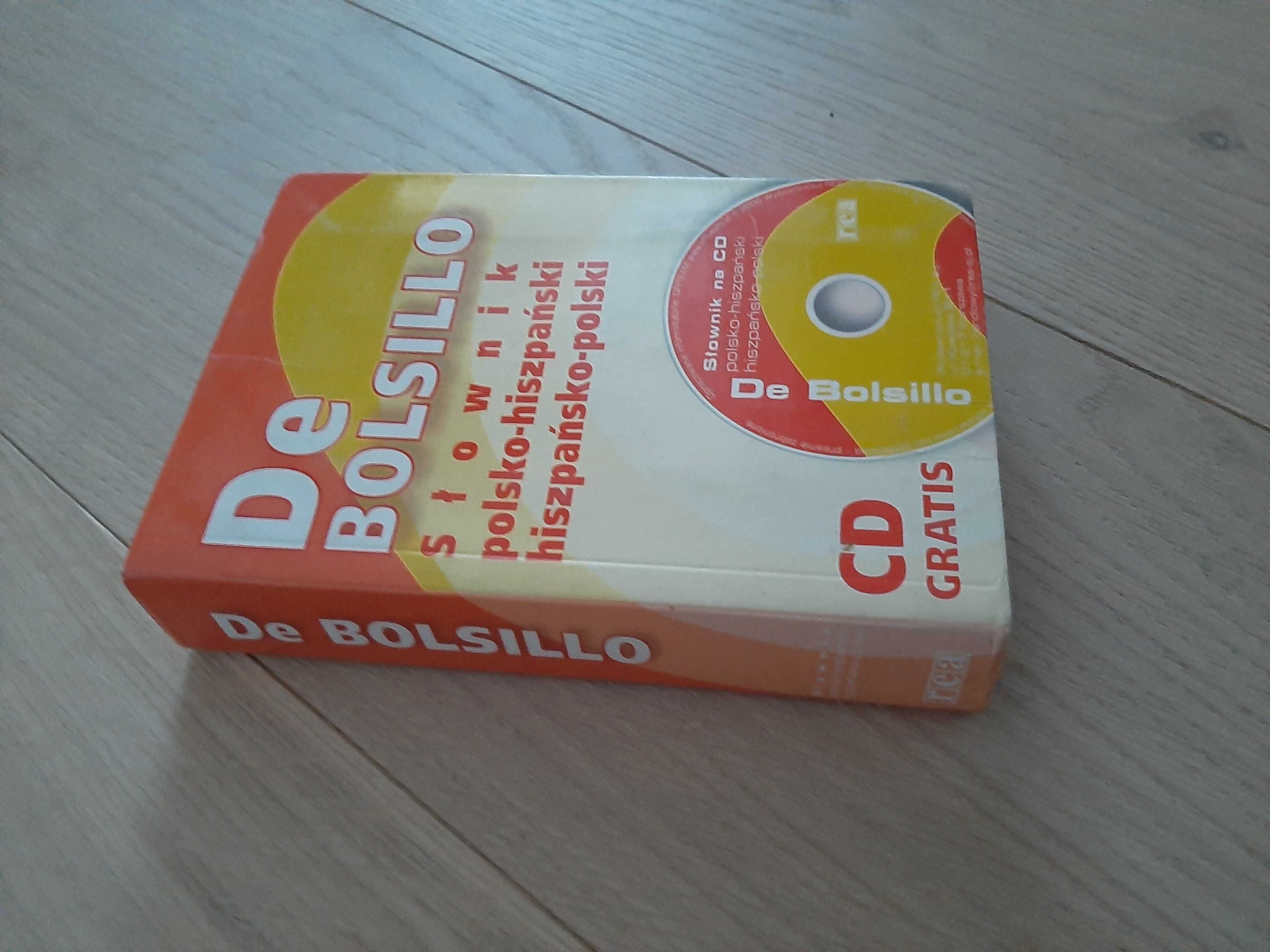 Słownik polsko-hiszpański, hiszpańsko-polski - De Bolsillo z CD