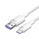 Kabel USB-C Vention 2m 6A Szybkie Ładowanie 100W DO Telefonu Biały