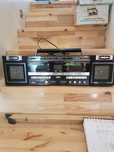Radiomagnetofon JVC boombox z czasów PRL