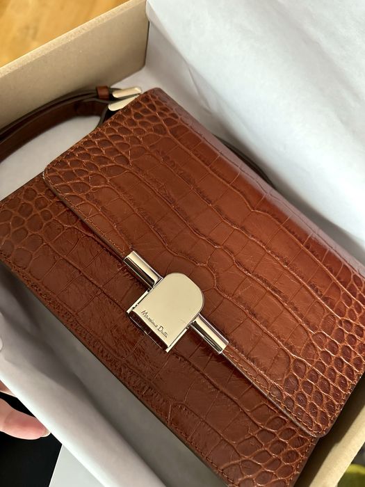 Torebka Massimo Duttio nowa leather skóra naturalna