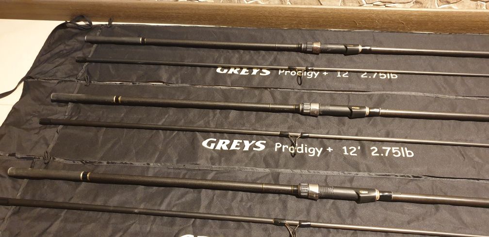 3 X Greys Prodigy 12ft 2.75lb
