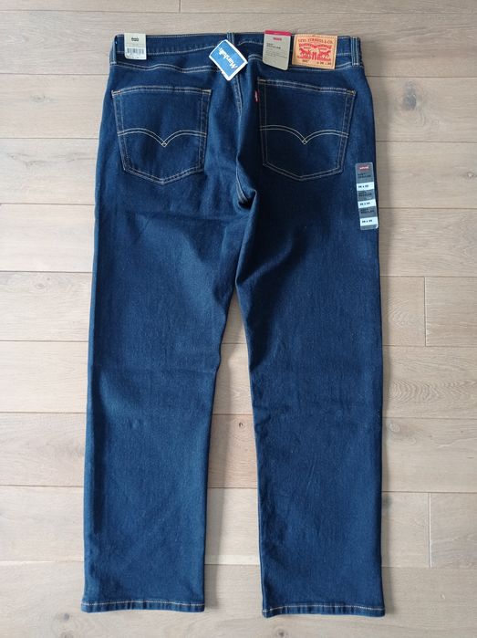 Oryginalne spodnie jeansowe Levi's Strauss 505 Regular nowe za1/3 ceny