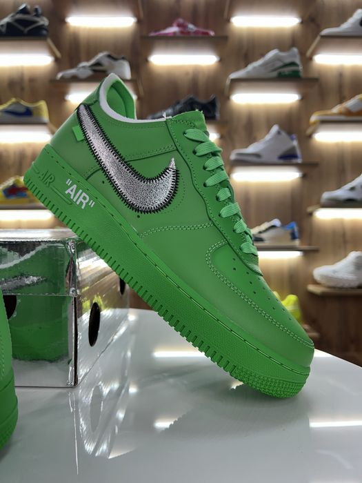 Кросівки Nike Air Force 1 low x Off-White “Brooklyn”Green