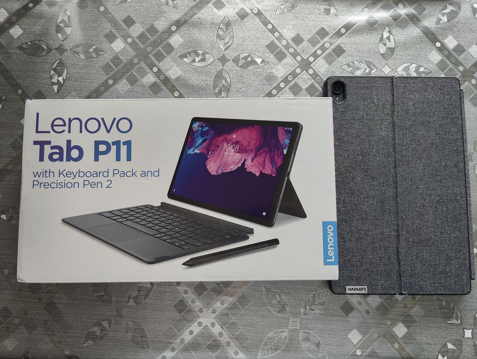 Lenovo Tab p11 com teclado e caneta