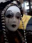 Porcelanowy pierrot.