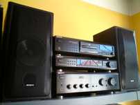 Wieża SONY zestaw audio HI-FI CD, Tuner, Wzmacniacz, Kolumny +  PILOT