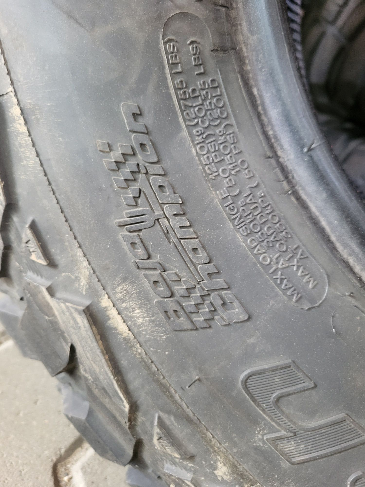 285 75 R 16 BF Goodrich 285/75R16