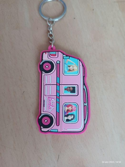 Brelok breloczek kamper camper Barbie