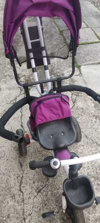 Rowerek trójkołowy fioletowy