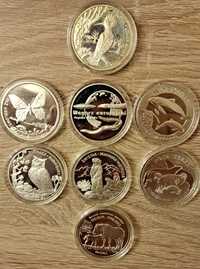 Srebrne monety 20zł - 2000 - 2014 - 7 monet